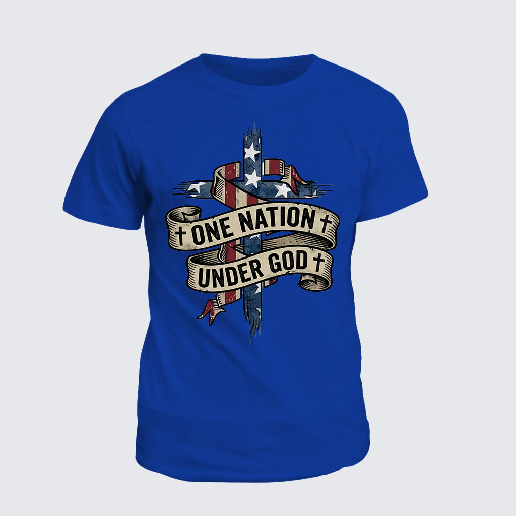 Classic Cotton Tee -  One Nation