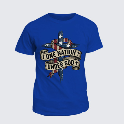 Classic Cotton Tee -  One Nation