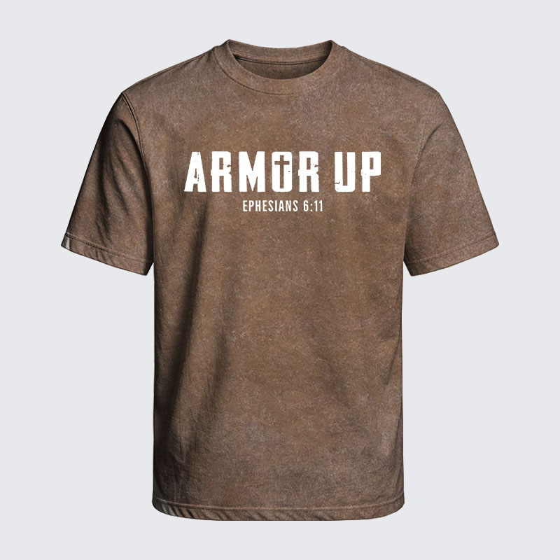 Washed T-Shirt - Armor Up