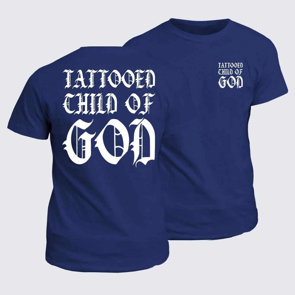 Classic Cotton Tee - Tattooed Child of God
