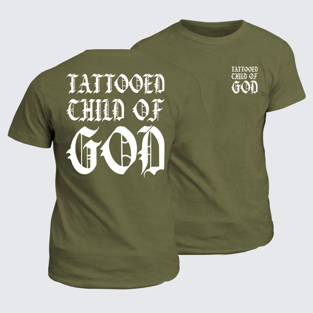Classic Cotton Tee - Tattooed Child of God