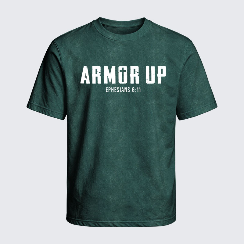 Washed T-Shirt - Armor Up