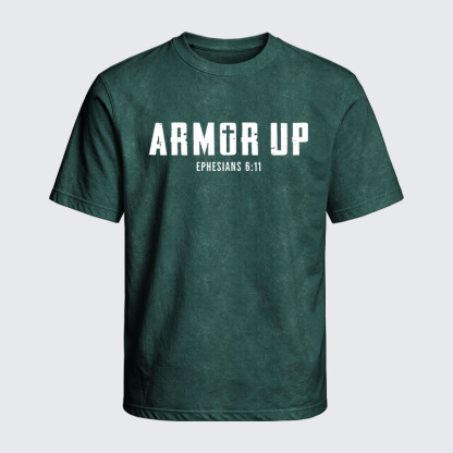 Washed T-Shirt - Armor Up