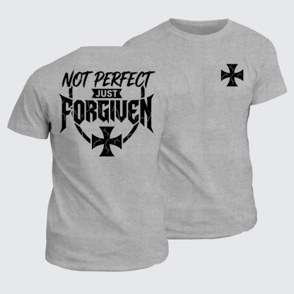 Classic Cotton Tee -  Not Perfect Just Forgiven