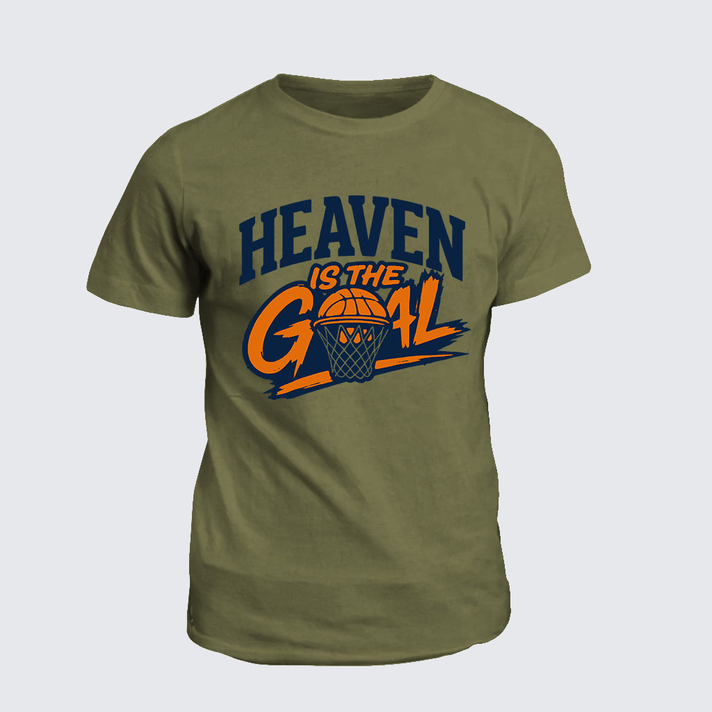 Classic Cotton Tee -  Heaven Is The Goal