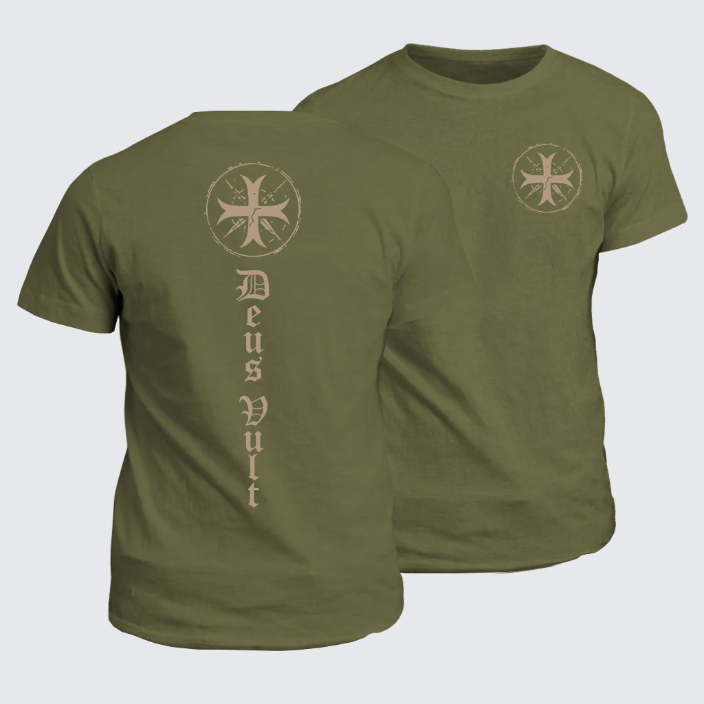 [Copy]Classic Cotton Tee -  Deus Vult