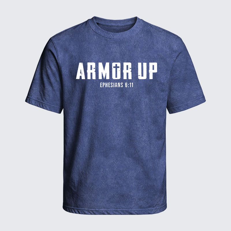 Washed T-Shirt - Armor Up