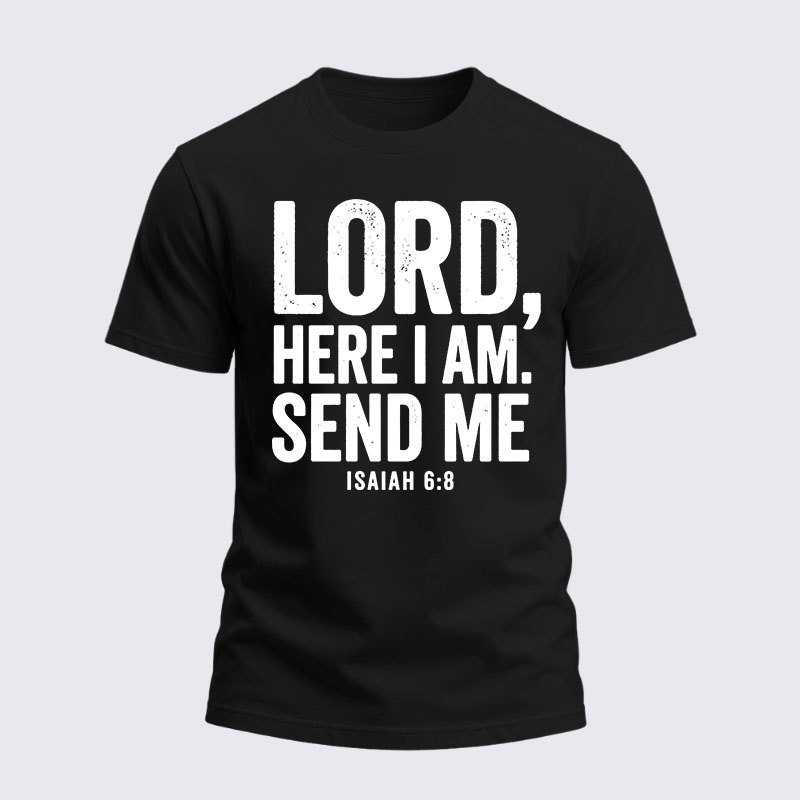 Heavyweight Cotton Tee - Send Me
