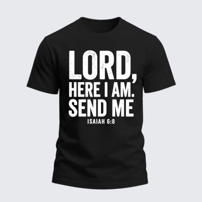 Heavyweight Cotton Tee - Send Me