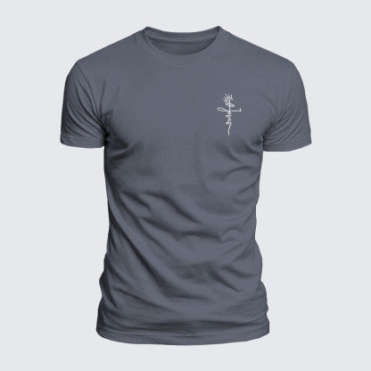 Luxe Mercerized Cotton Tee - Jesus Christ