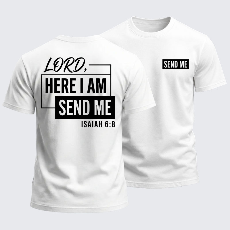 Heavyweight Cotton Tee - Send Me