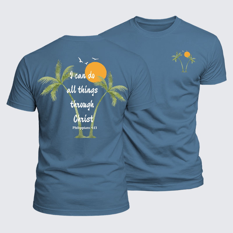 Luxe Mercerized Cotton Tee - Philippians 4:13