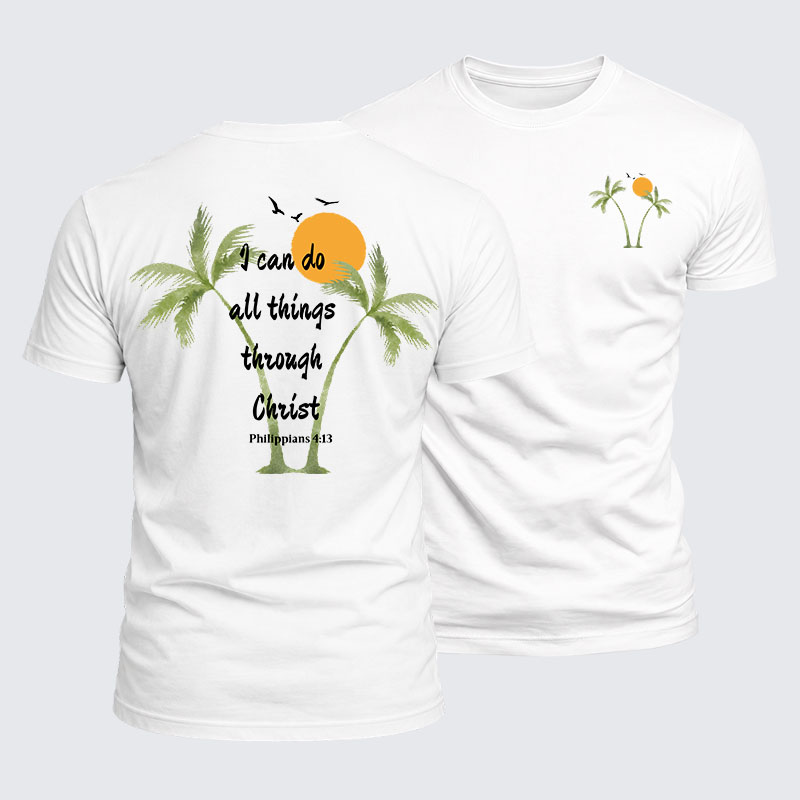 Luxe Mercerized Cotton Tee - Philippians 4:13