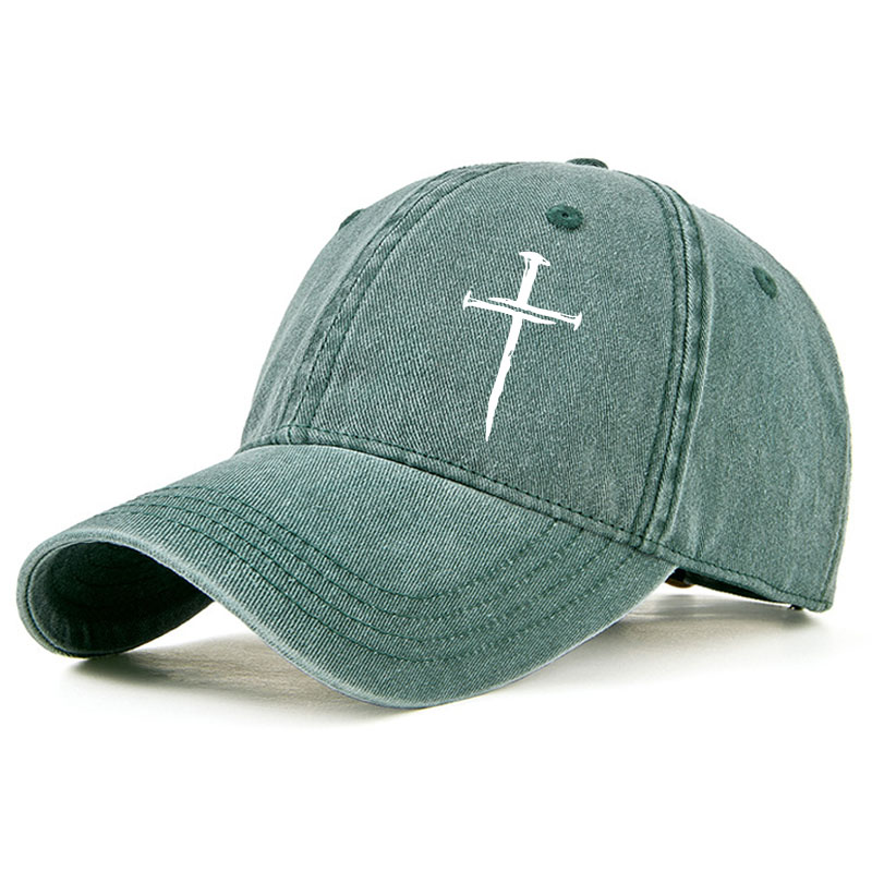 Heritage Washed Cap - Nail Cross