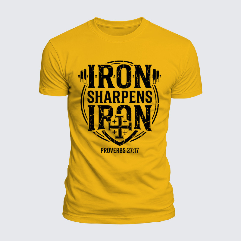 [Copy]Luxe Mercerized Cotton Tee -  Iron Sharpens Iron