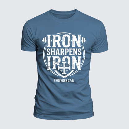 [Copy]Luxe Mercerized Cotton Tee -  Iron Sharpens Iron
