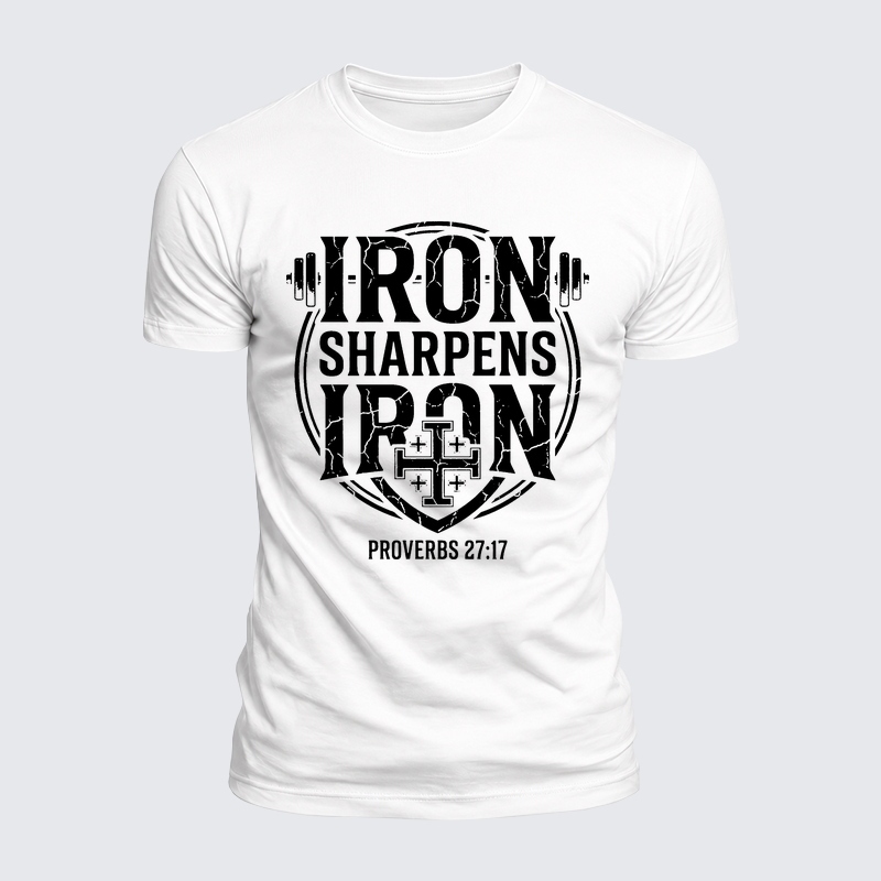 [Copy]Luxe Mercerized Cotton Tee -  Iron Sharpens Iron