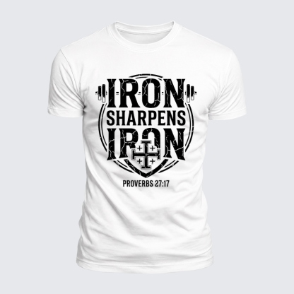 [Copy]Luxe Mercerized Cotton Tee -  Iron Sharpens Iron