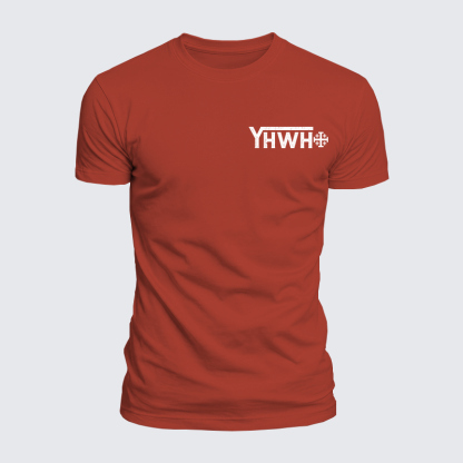 Luxe Mercerized Cotton Tee - YHWH Cross