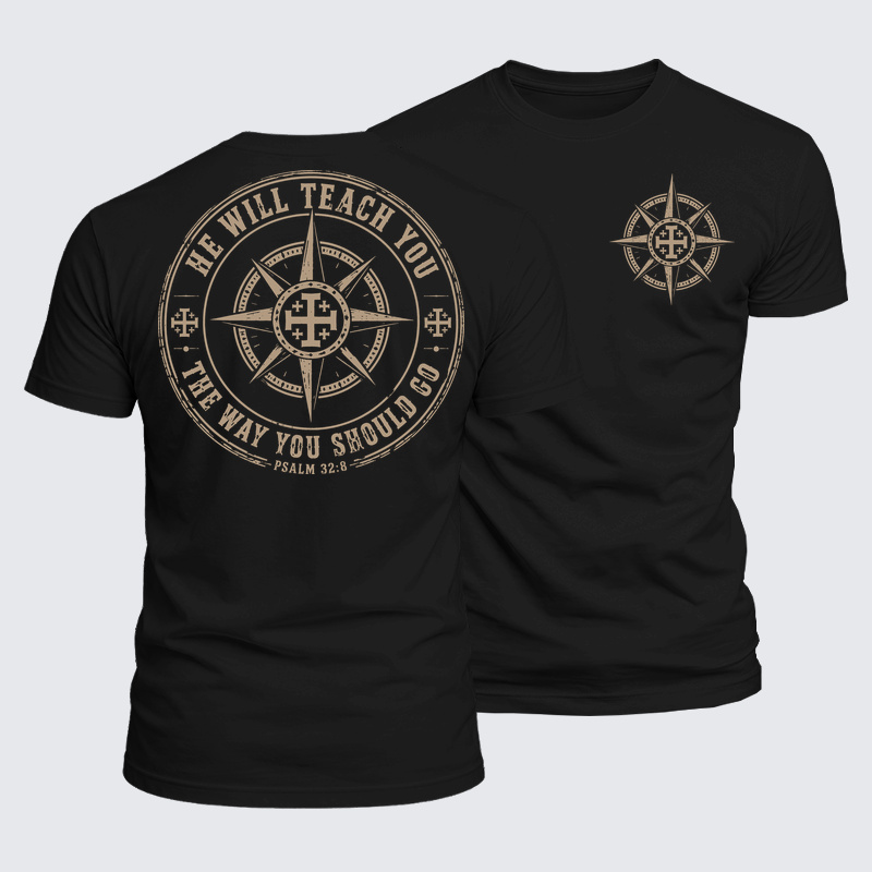 Luxe Mercerized Cotton Tee - He Will Deliver You Exodus 14