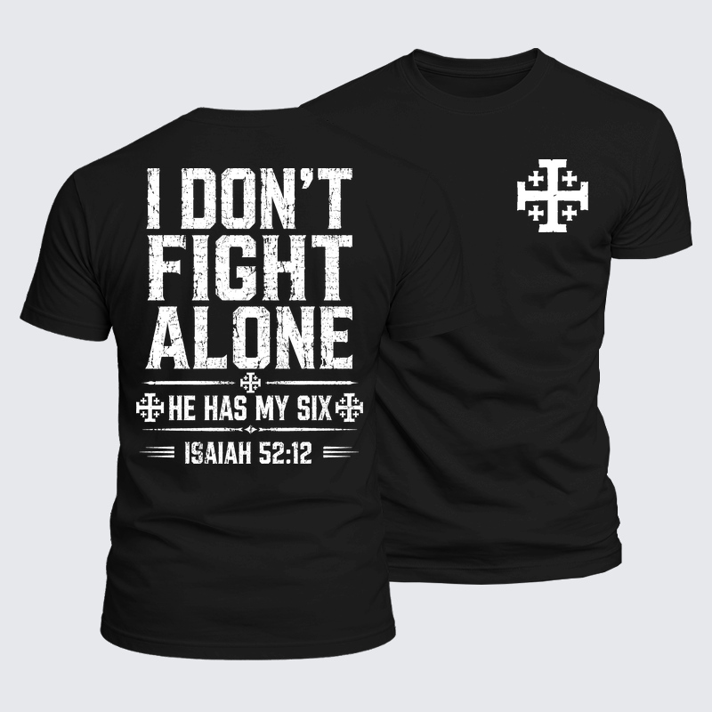 Luxe Mercerized Cotton Tee - He Has My Six