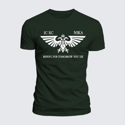 Luxe Mercerized Cotton Tee - Orthodox Warhammer   