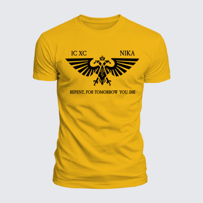 Luxe Mercerized Cotton Tee - Orthodox Warhammer   