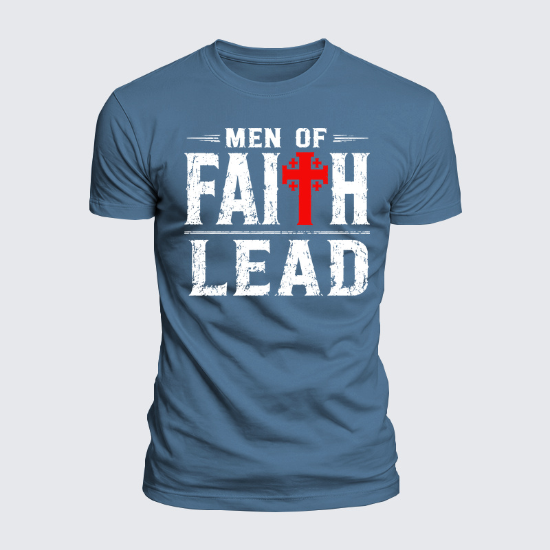 Luxe Mercerized Cotton Tee - Men of Faith Lead