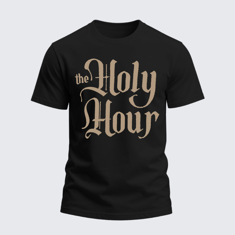 Man Of God Husband Dad Jesus God Christian Cotton T-Shirt