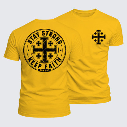 [Copy]Luxe Mercerized Cotton Tee -  Yeshua Name Above All Names Yahweh YHWH Hebrew Name 