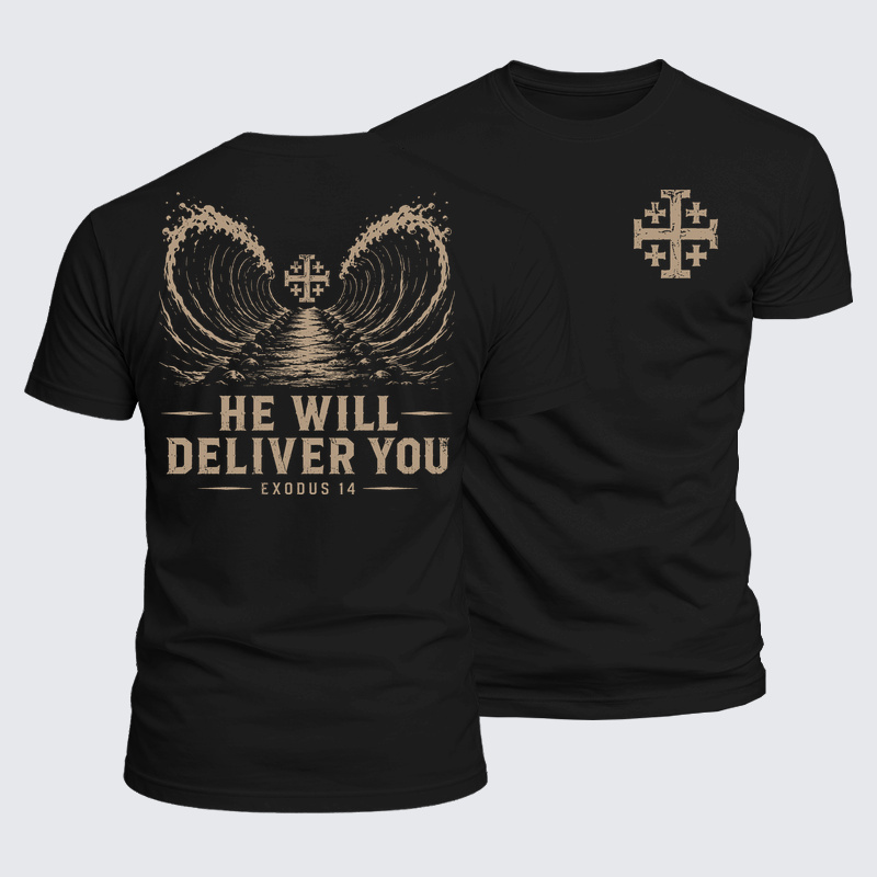 Luxe Mercerized Cotton Tee - Enter Through The Narrow Gate