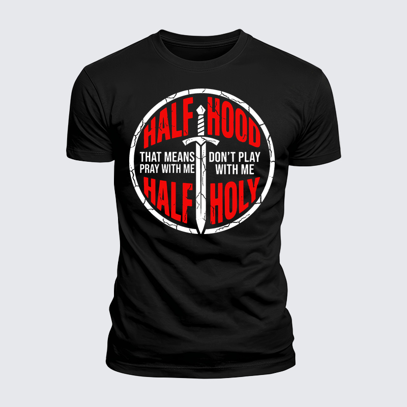 Luxe Mercerized Cotton Tee - Half Hood Half Holy