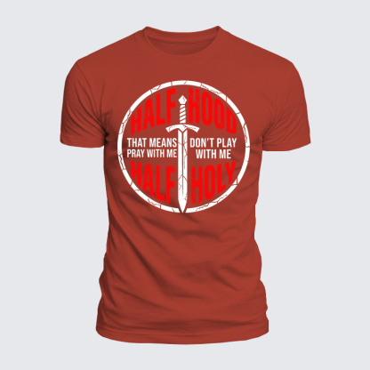 Luxe Mercerized Cotton Tee - Half Hood Half Holy