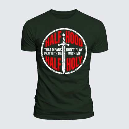 Luxe Mercerized Cotton Tee - Half Hood Half Holy