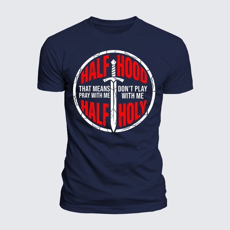 Luxe Mercerized Cotton Tee - Half Hood Half Holy