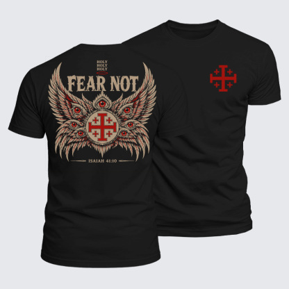 Luxe Mercerized Cotton Tee - Fear Not