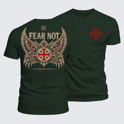 Luxe Mercerized Cotton Tee - Fear Not