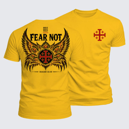 Luxe Mercerized Cotton Tee - Fear Not