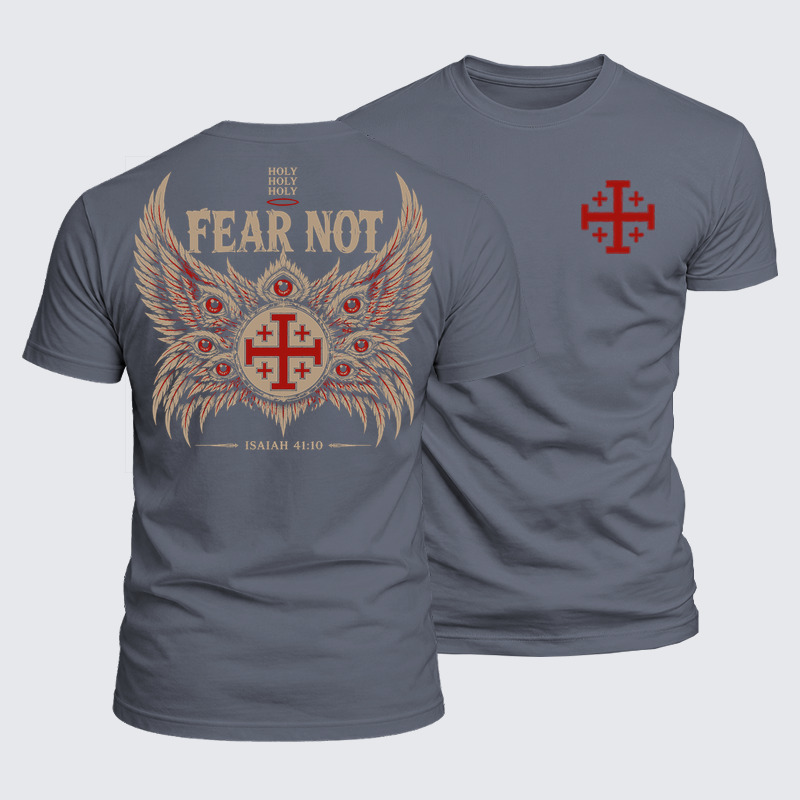 Luxe Mercerized Cotton Tee - Fear Not