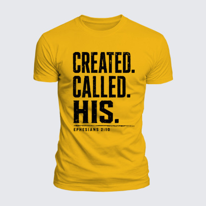 Luxe Mercerized Cotton Tee - Created Called His