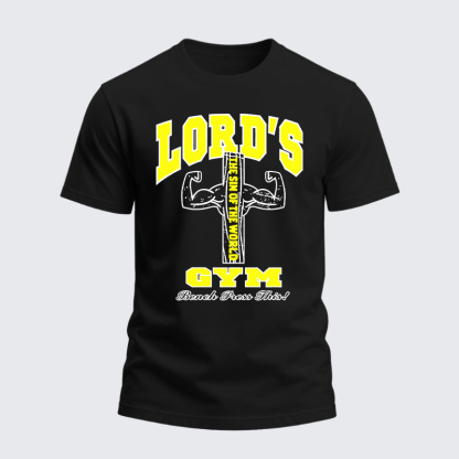 Heavyweight Cotton Tee - Lord's Gym