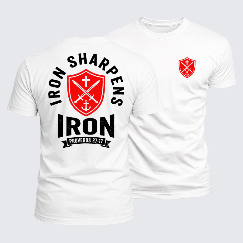 Luxe Mercerized Cotton Tee - Iron Sharpens Iron