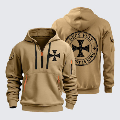 Zipper Hoodies - Deus Vult