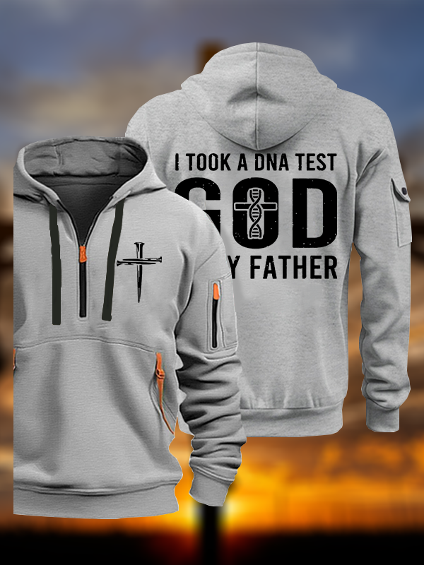 God Is My Father Jesus God Christian Zipper Hoodies