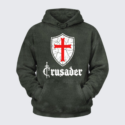 Washed Hoodie - Crusader