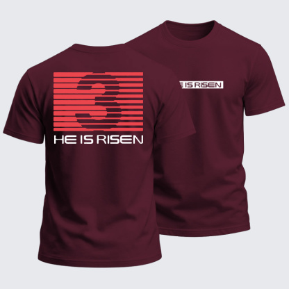 Heavyweight Cotton Tee - He Is Risen