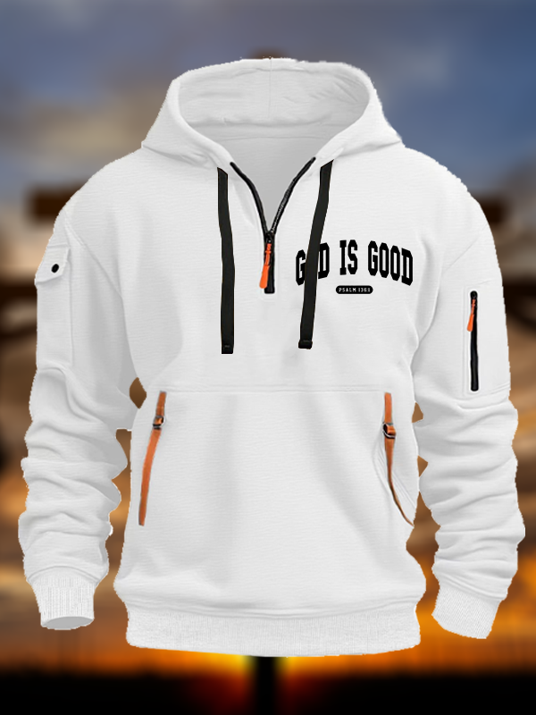 God Is Good Jesus God Christian Zipper Hoodies