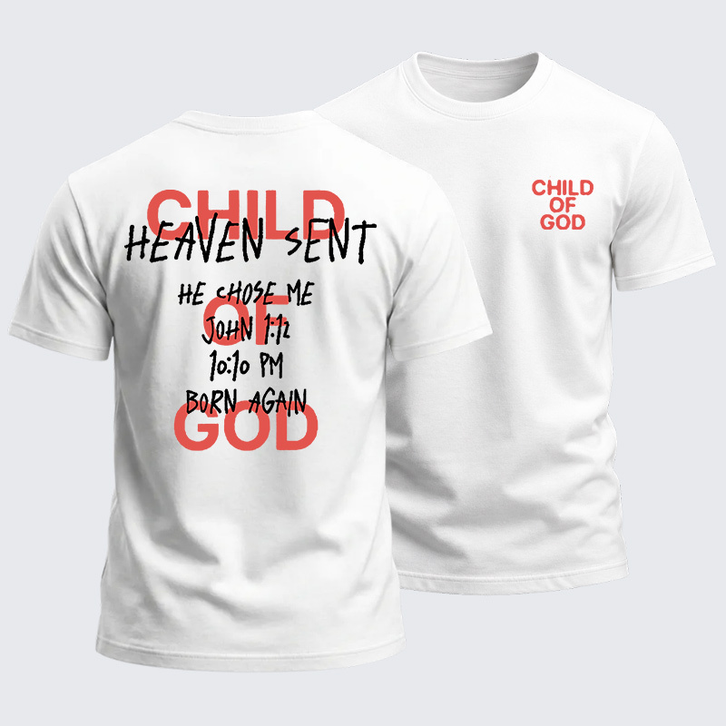 Heavyweight Cotton Tee - Child Of God
