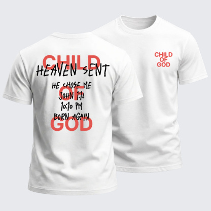Heavyweight Cotton Tee - Child Of God