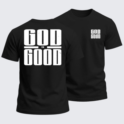 Heavyweight Cotton Tee - God Is Good